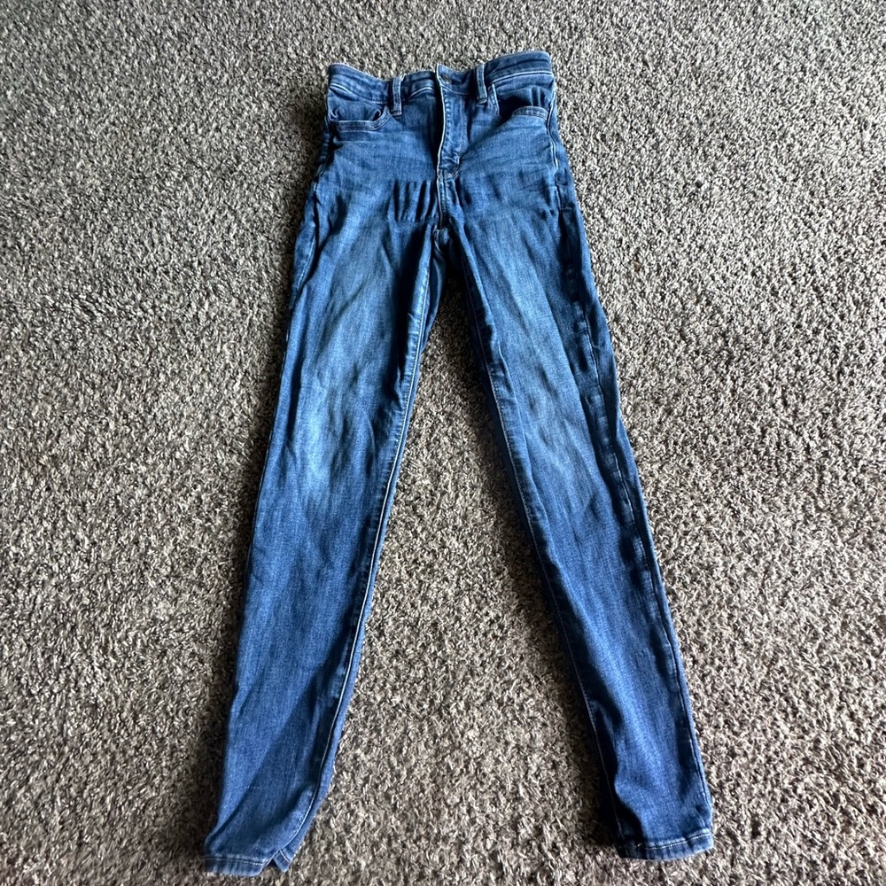 American Eagle Outfitters Blue Skinny Jeans
